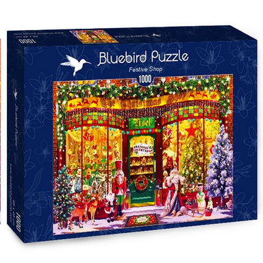 Puzzle Bluebird La Tienda de Navidad de 1000 piezas
