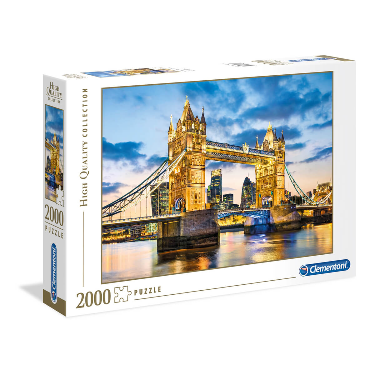Puzzle Clementoni Tower Bridge al Anochecer de 2000 piezas