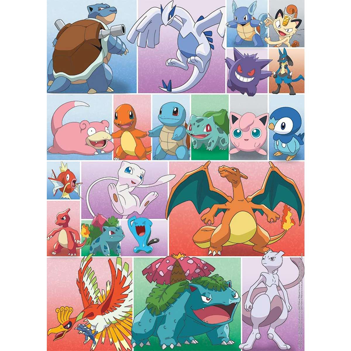 2 Puzzles Ravensburger Pokémon de 500 piezas