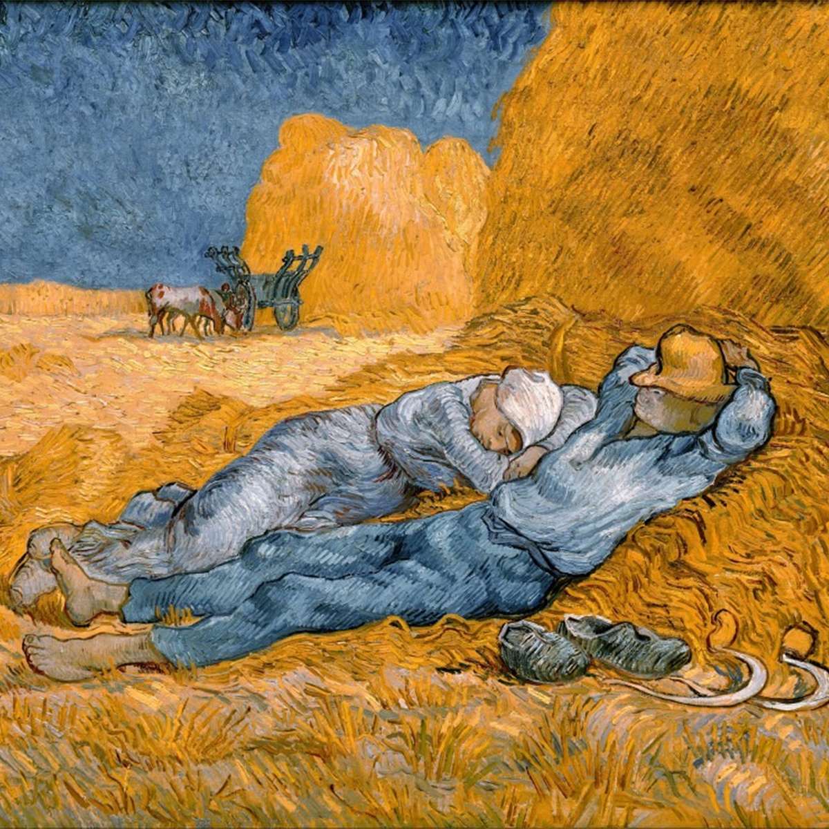 Puzzle Grafika La Siesta de Vincent van Gogh de 1000 piezas