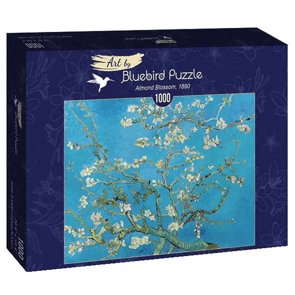 Puzzle Bluebird Almendro en Flor de Vincent van Gogh de 1000 piezas
