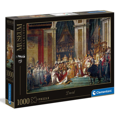 Puzzle Clementoni La Coronación de Napoleón y Josefina 1000 de piezas