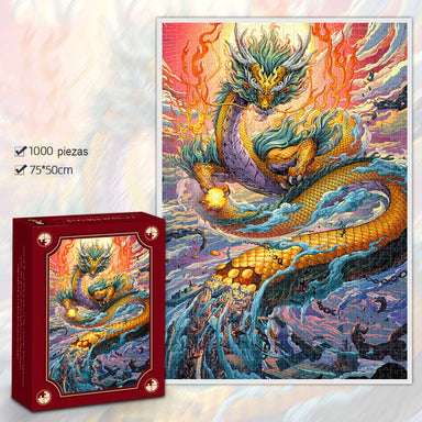 Puzzle Ryujin Red Dragon de 1000 piezas