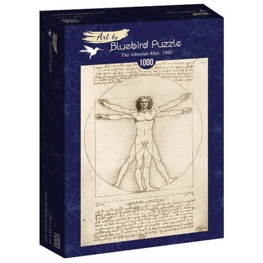 Puzzle Bluebird El Hombre de Vitruvio de Leonardo da Vinci de 1000 piezas