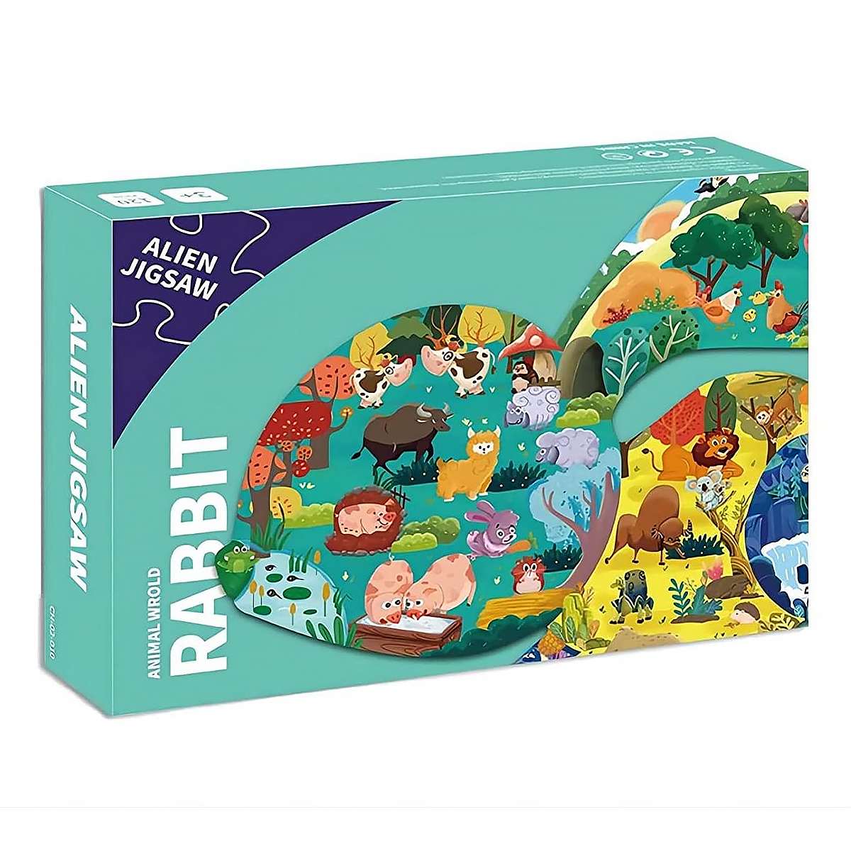 Puzzle Infantil Conejo de 120 piezas
