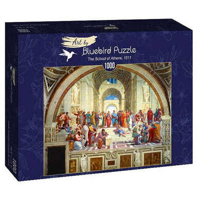 Puzzle Bluebird La escuela de Atenas de Rafael Sanzio de 1000 piezas