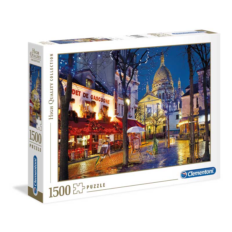 Puzzle Clementoni Paris Montmartre de 1500 piezas