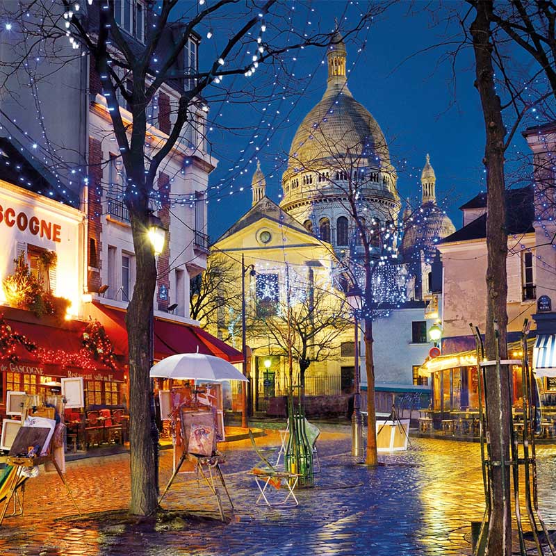 Puzzle Clementoni Paris Montmartre de 1500 piezas