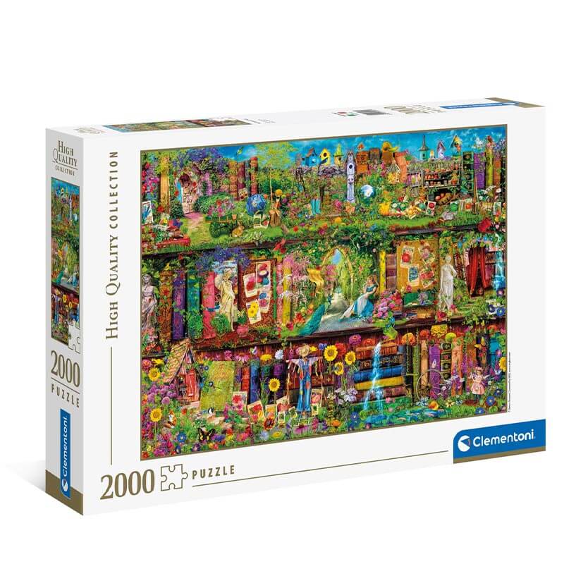 Puzzle Clementoni The Garden Shelf de 2000 piezas