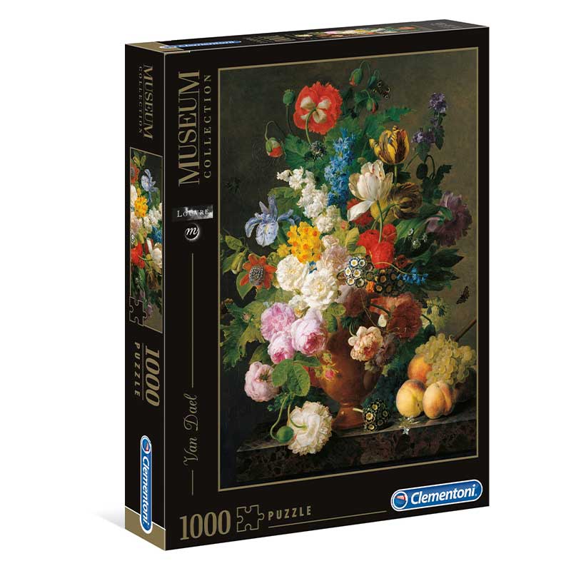 Puzzle Clementoni Jarron de Flores de 1000 piezas