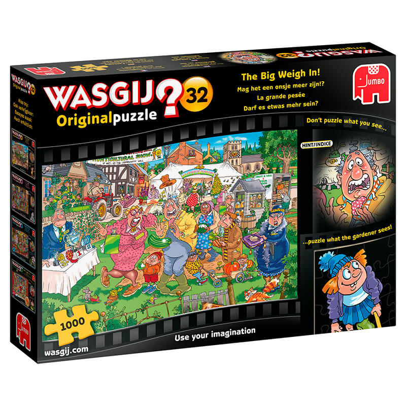 Puzzle Wasgij Original 32 Un Gran Peso de 1000 piezas