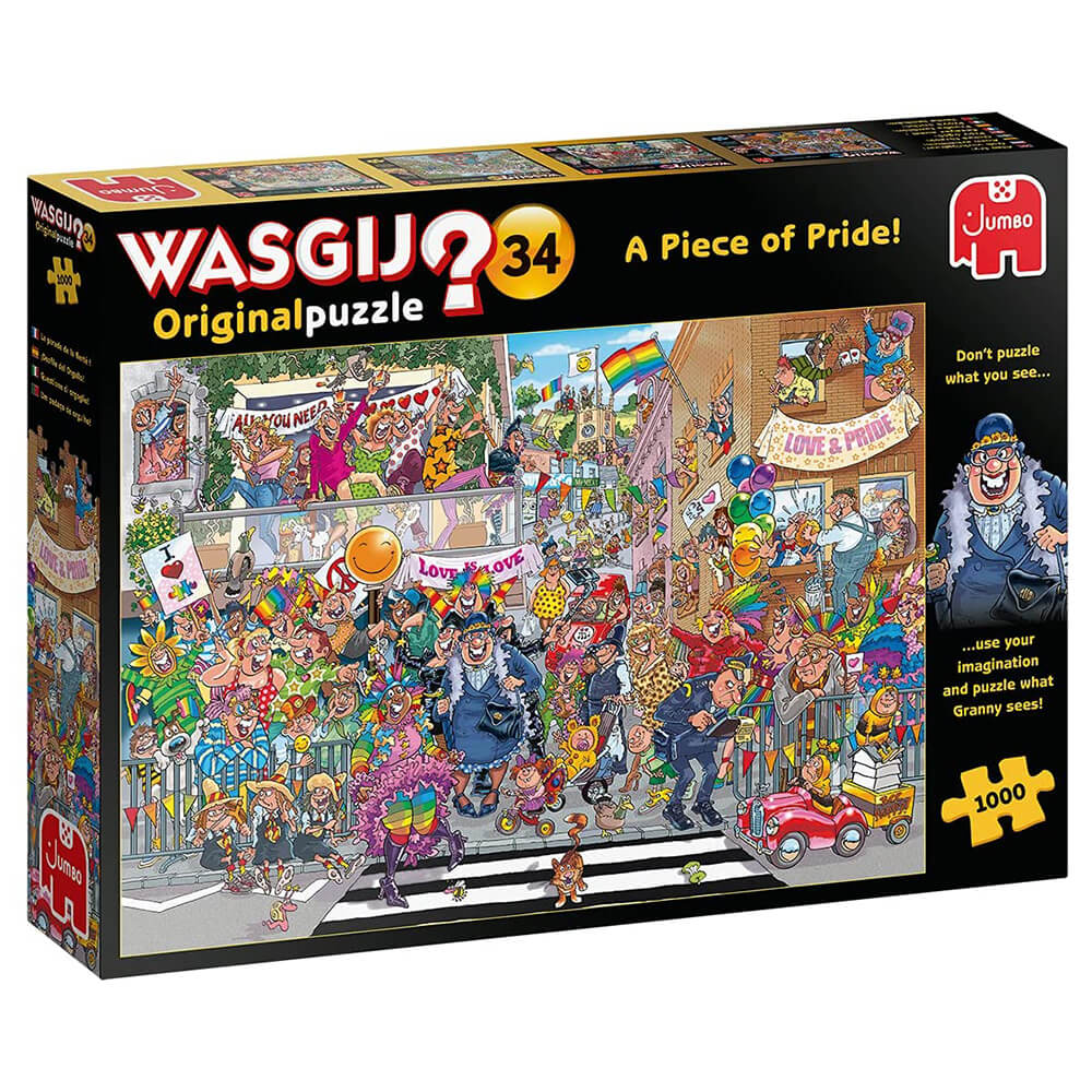 Puzzle Wasgij Original 34 Piezas con Orgullo de 1000 piezas