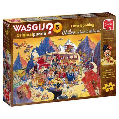 Puzzle Wasgij Original 5 Reserva de Ultima Hora de 1000 piezas