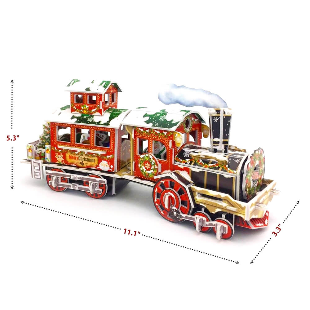 Tren de Navidad 3D
