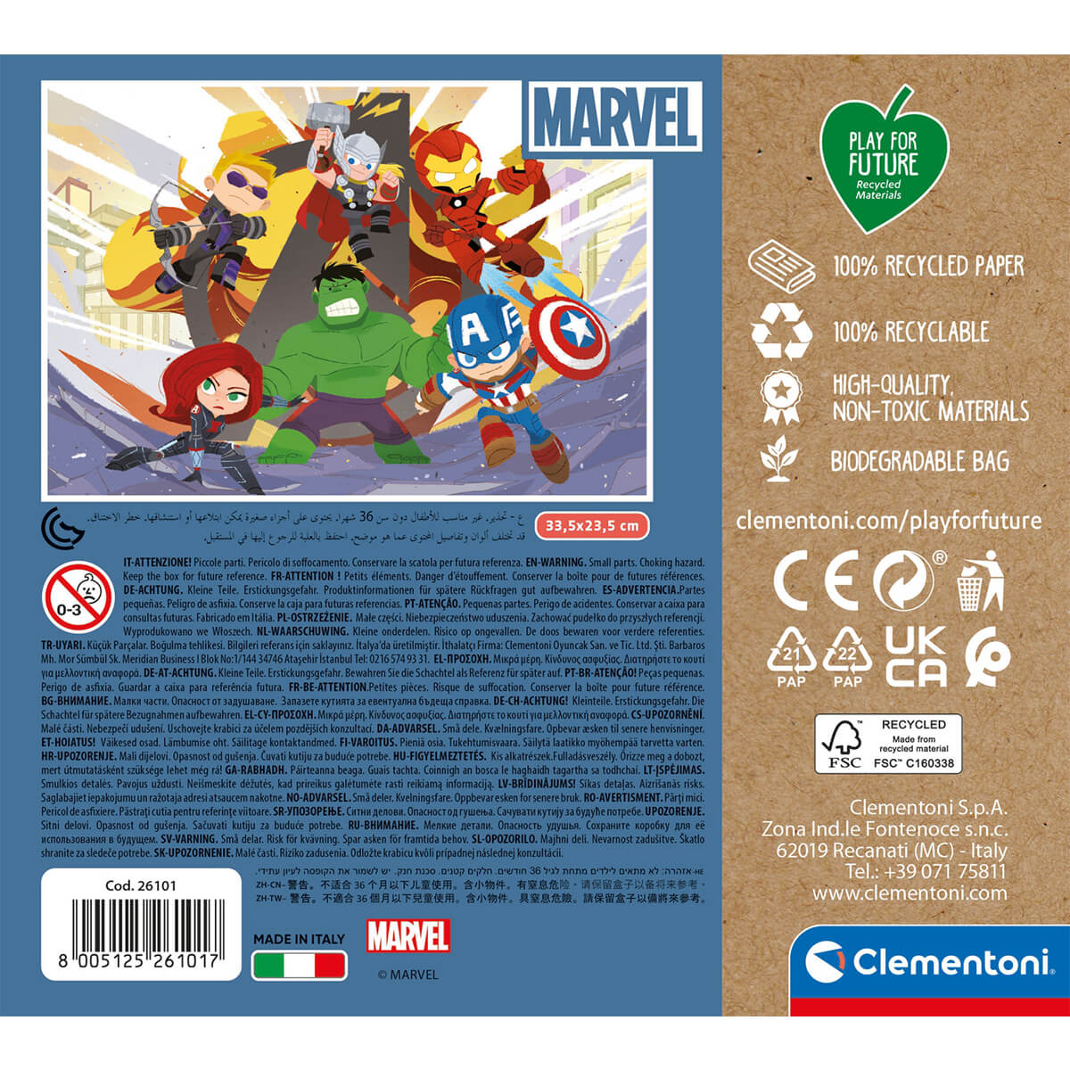 Puzzle Marvel Avengers de 60 piezas
