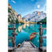 Puzzle Clementoni Lago Braies en los Dolomitas de 500 piezas