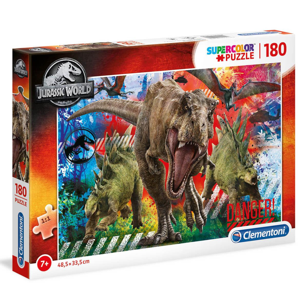 Puzzle Clementoni Jurassic World de 180 piezas
