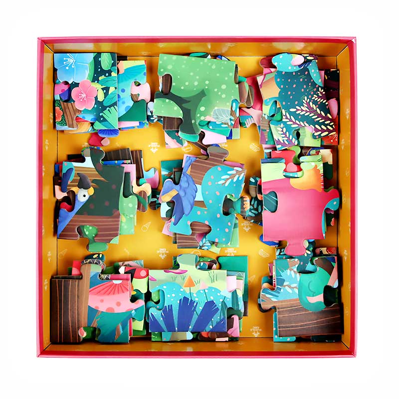Puzzle Infantil Fabulas del Bosque de 56 piezas