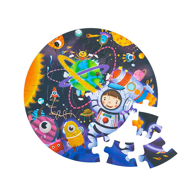 Puzzle Infantil Space Exploration de 26 piezas