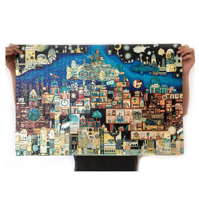Puzzle de madera Ghibli All de 1000 piezas