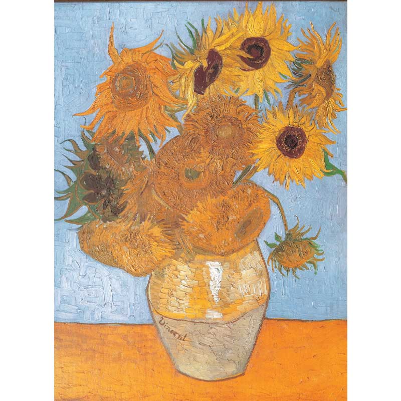 Puzzle Clementoni Los Girasoles de Van Gogh 1000 piezas