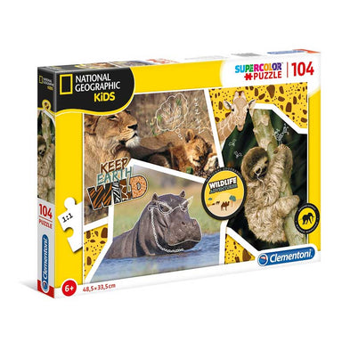 Puzzle National Geographic Wildlife Aventure de 104 piezas