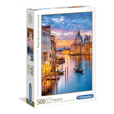 Puzzle Clementoni Venecia iluminada de 500 piezas
