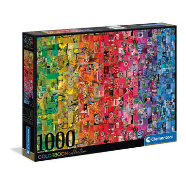 Puzzle Clementoni Collage Colorboom de 1000 piezas