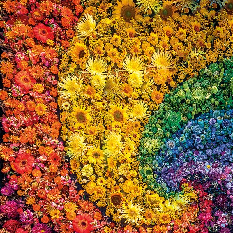 Puzzle Clementoni Whirl Colorboom de 1000 piezas