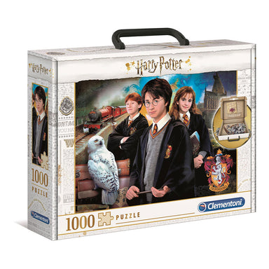 Puzzle Clementoni Harry Potter con Maletín de 1000 piezas