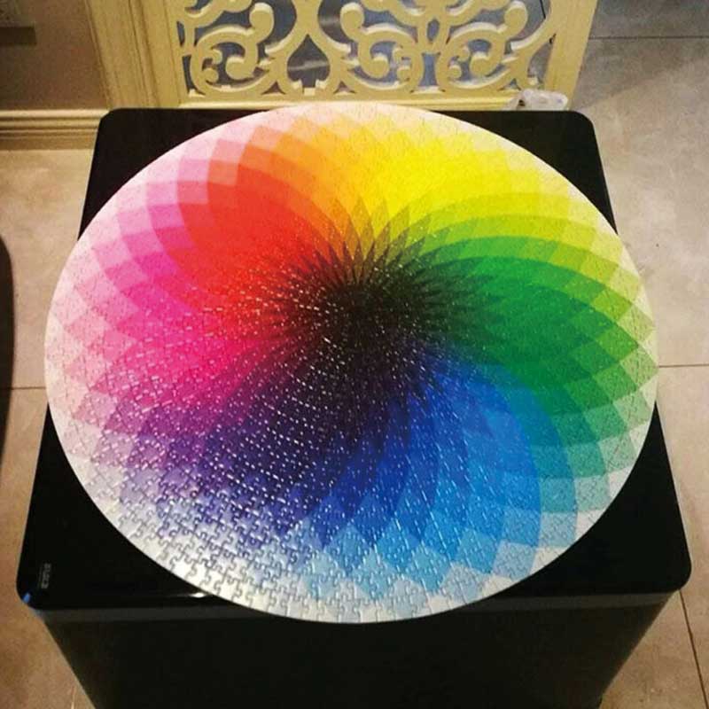 Puzzle  Circular Colores Alfa 1000 Piezas
