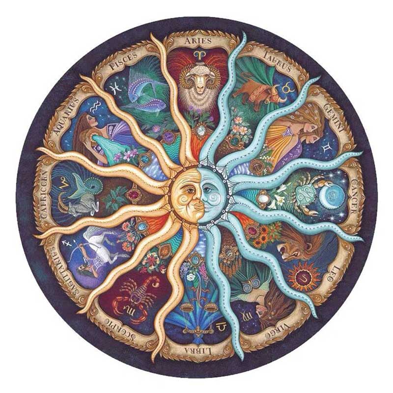 Puzzle Circular Zodiaco de 1000 Piezas