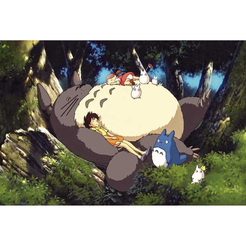 Puzzle de Madera La Siesta de Totoro de 1000 Piezas