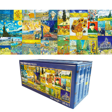Puzzle Mini Contenedor Van Gogh de 160 piezas