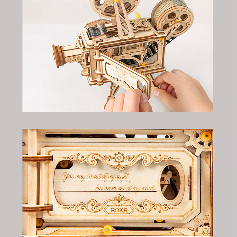 Maqueta de madera Vitascope de Robotime para montar